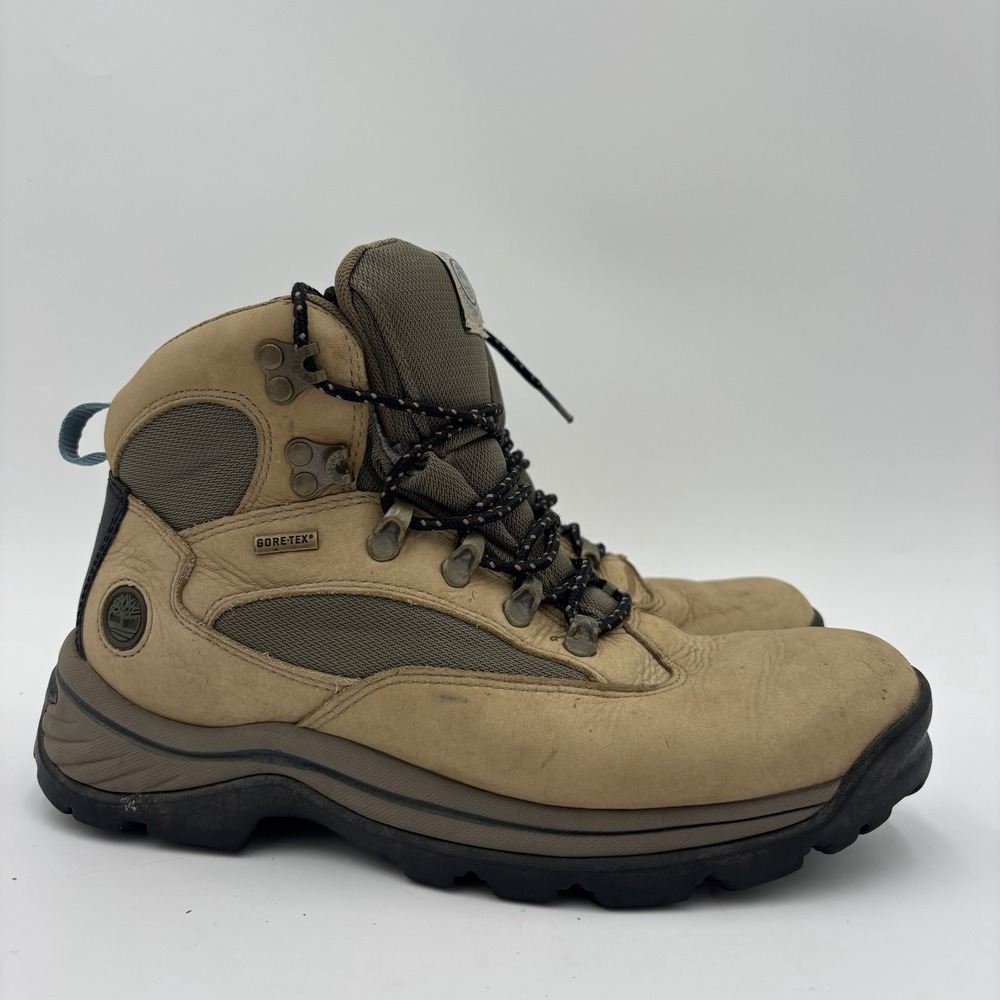 Timberland Chocorua Hiking Boots Tan Gore-tex  Womens 9 M Brown Genuine Leather